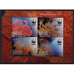 Niue - Bl 168 2012r - WWF- Fauna morska