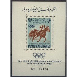 Afganistan - Bl 271962r - Sport - Konie