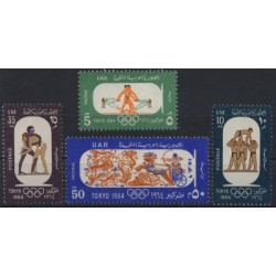Egipt - Nr 766 - 69 *1964r - Sport - Olimpiada