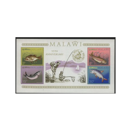 Malawi - Bl 351974r - Ryby