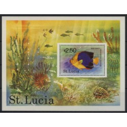 St. Lucia - Bl 141978r - Ryby