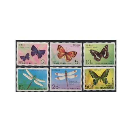 Korea N. - Nr 1653 - 581977r - Motyle