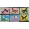Korea N. - Nr 1653 - 58 1977r - Motyle