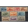 Maroko - Nr 077 - 86 1928r - Ptaki - Ssaki - Kol. francuskie