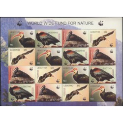 Lesotho - Nr 1895 - 98 Klb2004r - WWF - Ptaki