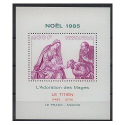Rwanda - Bl 1041985r - Boże Narodzenie