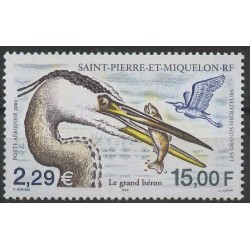 SPM - Nr 829 2001r - Ptak - Ryba