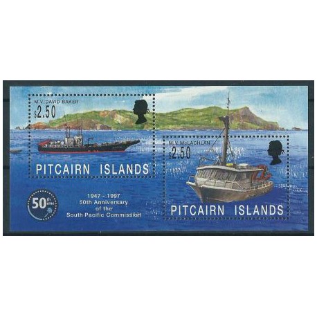 Pitcairn - Bl 19 1997r - Marynistyka