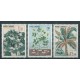 Kambodża - Nr 192 - 94 1965r - Kwiaty - Owoce