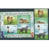 Kirgistan - Nr 818 - 21 Bl 71 2015r - Psy - Koty