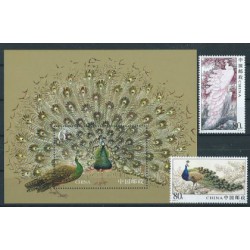 Chiny - Nr 3523 - 24 Bl 118 2004r - Ptaki