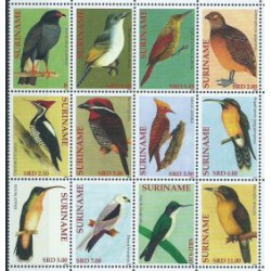 Surinam - Nr 2567 - 78 2012r - Ptaki