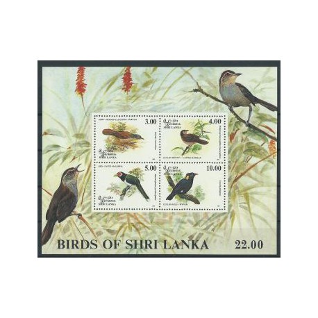Sri - Lanka - Bl 53 1993r - Ptaki