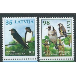 Łotwa - Nr 836 - 37 2012r - Ptaki
