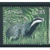 Łotwa - Nr 1018  2017r - Ssaki