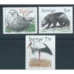 Szwecja - Nr 1984 - 86 1997r - Ssaki - Ptak