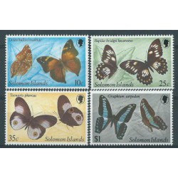 Wyspy Salomona - Nr 455 - 58 1982r - Motyle