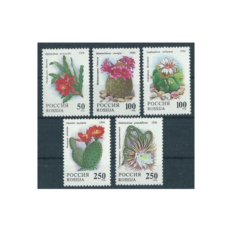 Rosja - Nr 363 - 67 1994r - Kwiaty