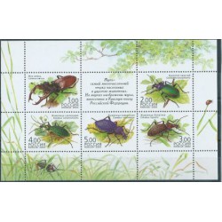 Rosja - Bl 60 2003r - Insekty