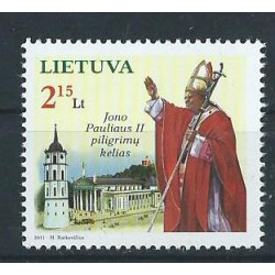 Litwa - Nr 1065 2011r - Papież
