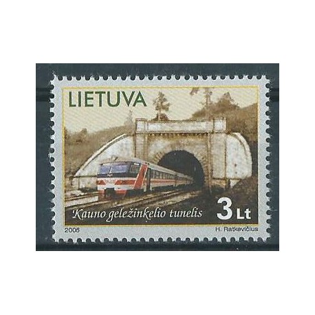 Litwa - Nr 875 2005r - Kolej
