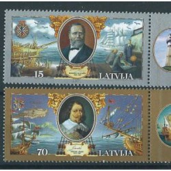 Łotwa - Nr 557 - 58 2001r - Marynistyka