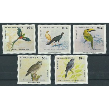 Salvador - Nr 1321 - 25 1980r - Ptaki