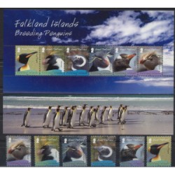 Falklandy - Nr 1055 - 60 Bl 39 2008r - Ptaki