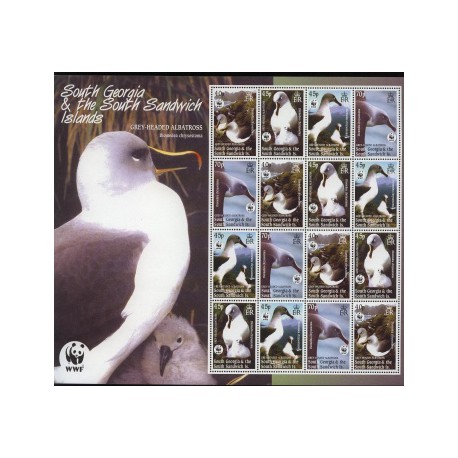 S.Georgia - Nr 357 - 60 Klb2003r - WWF - Ptaki