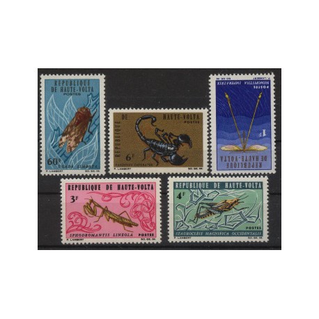 Górna Volta - Nr 201 - 05 1966r - Insekty