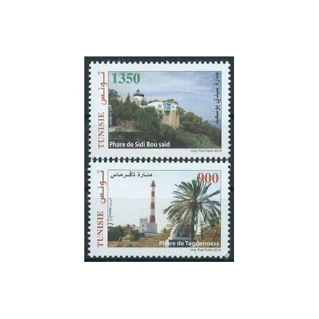 Tunezja - Nr 1836 - 37 2014r - Latarnie