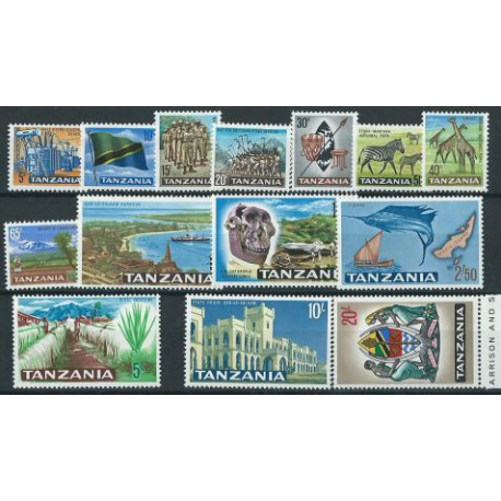 Tanzania - Nr 005 - 18 1965r - Ssaki - Ryby