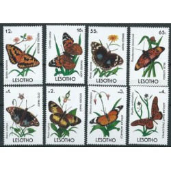 Lesotho - Nr 825 - 32 1990r - Motyle