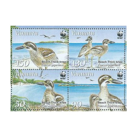 Vanuatu - Nr 1401 - 04 2009r - WWF -  Ptaki