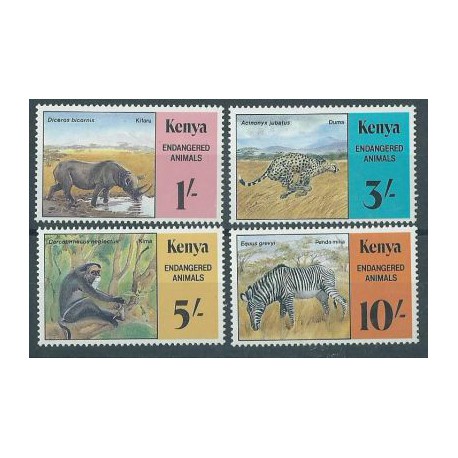 Kenia - Nr 348 - 51 1985r - Ssaki