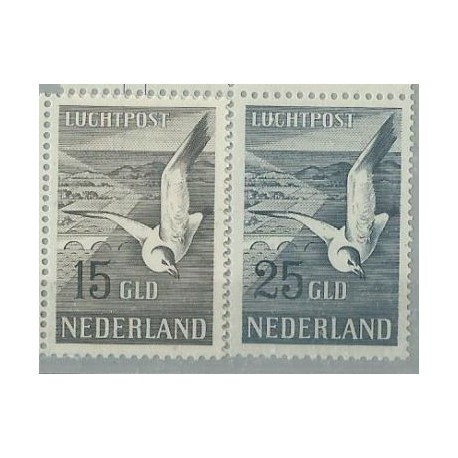 Holandia - Nr 580 - 81 1951r - Ptaki