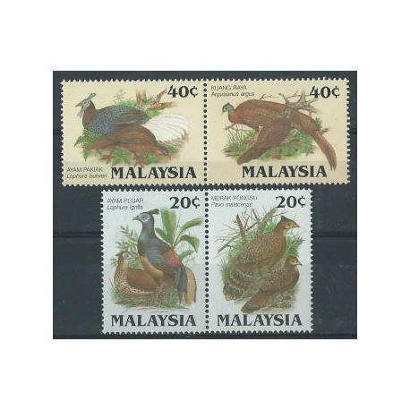 Malezja  - Nr 317 - 20 1986r - Ptaki