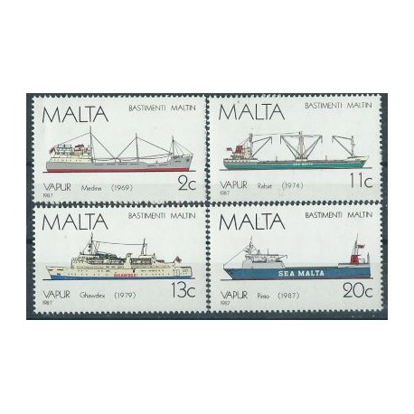 Malta - Nr 775 - 78 1987r - Marynistyka
