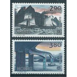 Norwegia - Nr 996 - 97 1988r - Marynistyka