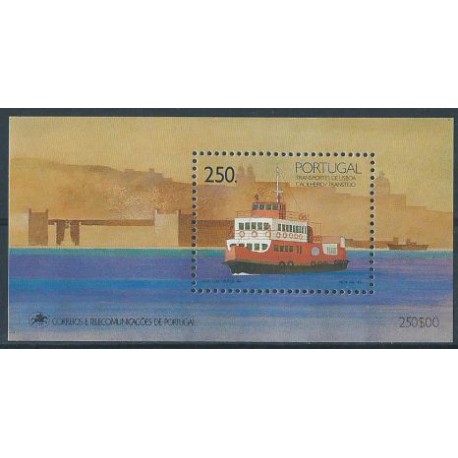 Portugalia - Bl 65 1989r - Marynistyka