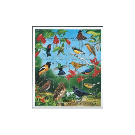 Antigua & Barbuda - Nr 2197 - 08 Klb 1995r - Ptaki