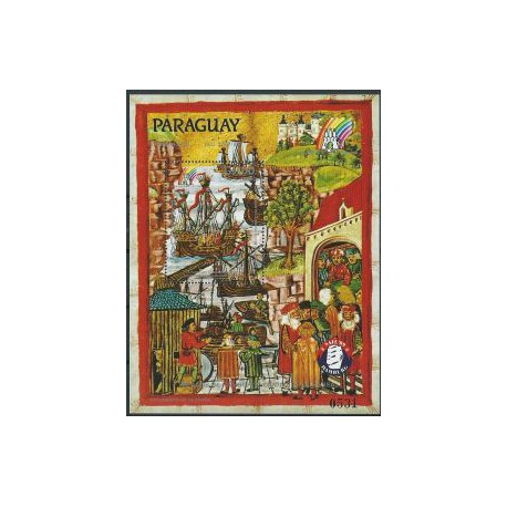 Paragwaj - Bl 461 1989r - Marynistyka