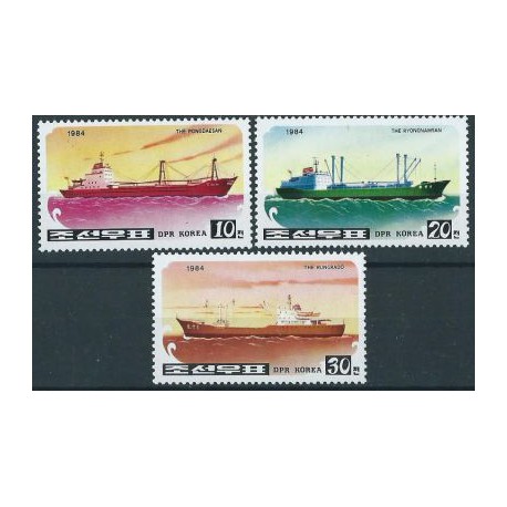 Korea N. - Nr 2506 - 08 1984r - Marynistyka