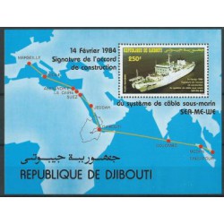 Djibouti - Bl 90 1984r - Marynistyka