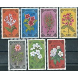 Mongolia -  Nr 1784 - 90 1986r  - Kwiaty