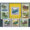 Mongolia - Nr 1328 - 34 Bl 66 1980r - Samochody
