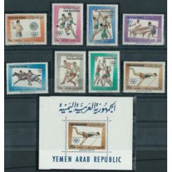 Yemen - Nr 336 - 43 Bl 22 A 1964r - Sport