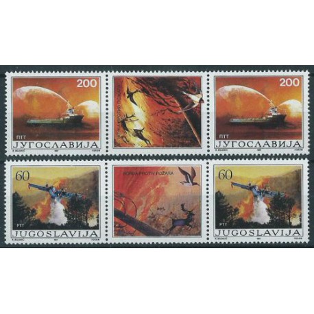 Jugosławia - Nr 2234 - 35 1987r - Marynistyka - Pożarnictwo