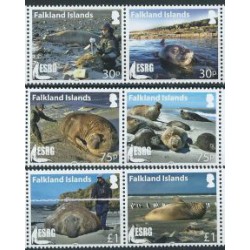 Falklandy - Nr 1286 - 91 2015r - Ssaki morskie