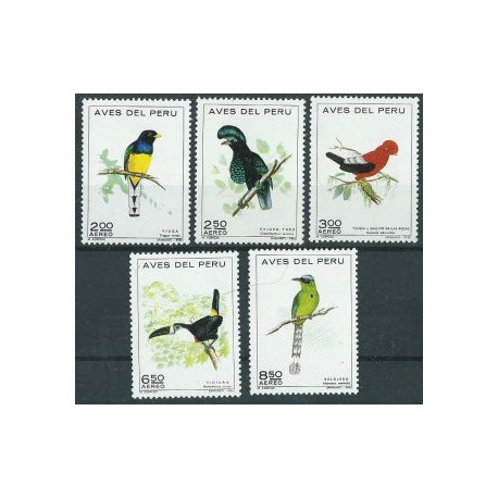 Peru - Nr 862 - 66 1972r - Ptaki